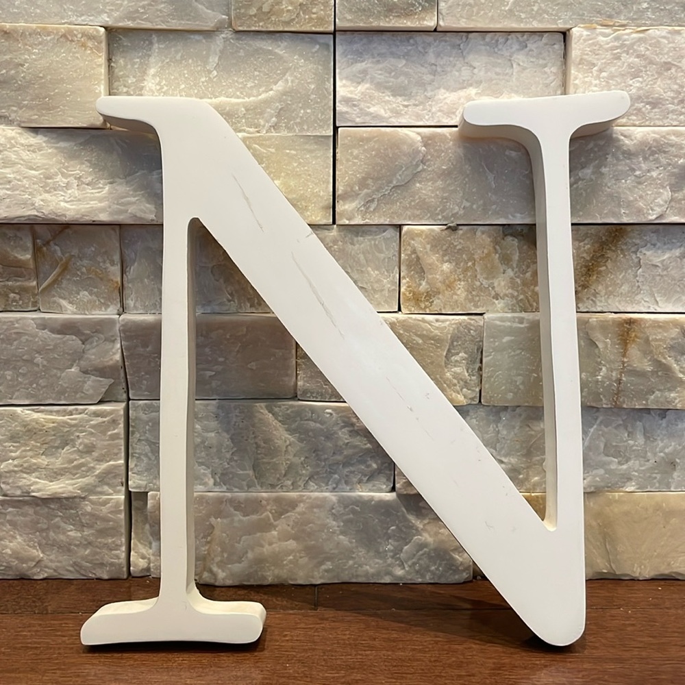 Pottery Barn Initial N